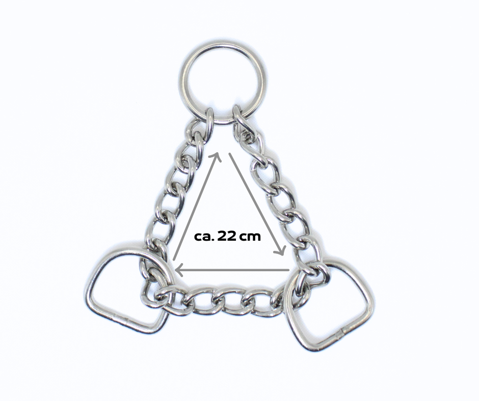 Martingal-Halsband, 3 cm
